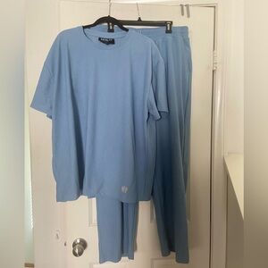 Relaxed Fit Sky Blue Lounge Set